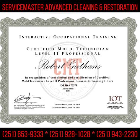 certified mold remediation